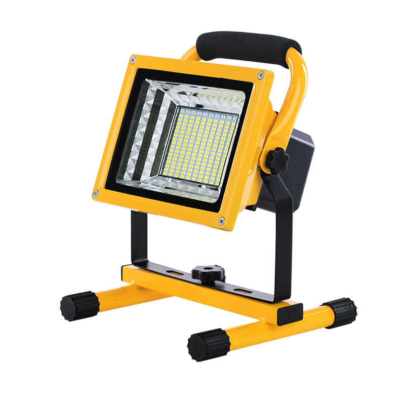 Led Strong Light Rechargeable Floodlight Outdoor Emergency Light Construction Site Power Outage Lighting Camping Style Street Stall Satchel Household Light