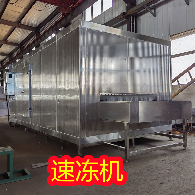 猪蹄猪脚速冻机 一吨速冻机氟利昂制冷设备 螺旋速冻机设备可旺源