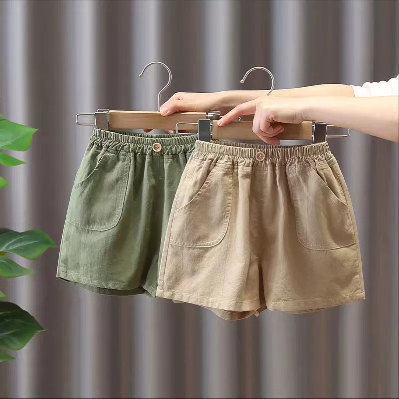 Shorts for boys, western style, 1-3 years, loose straight fit