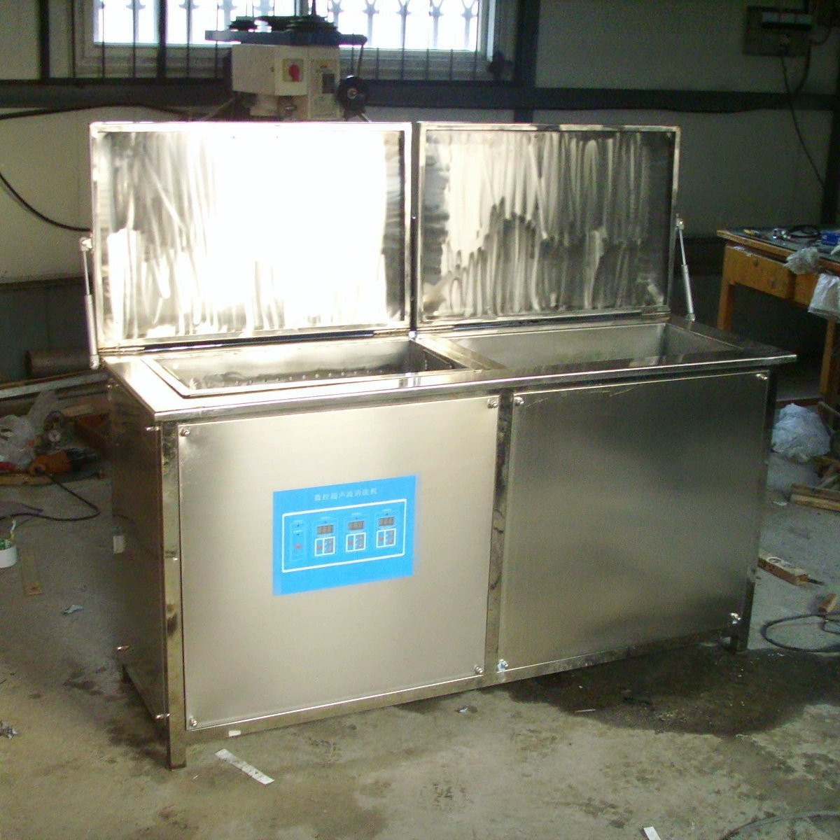 Двойной слот ультразвуковой очистки машина