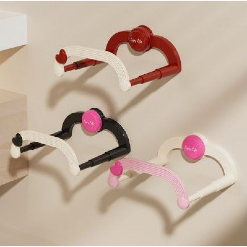 ventosa crema retráctil lavabo rack colgado en la pared sin perforación baño lavabo de baño inodoro almacenamiento rack de drenaje rack