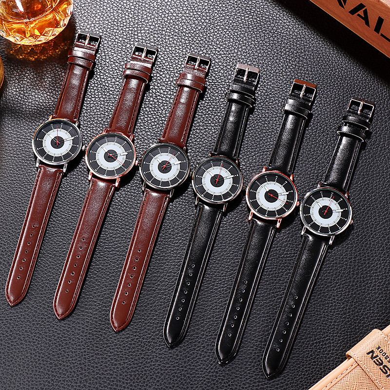 Men's Quartz Watch Ultra-thin Luminous Belt Men's Analog Clock_voghion.com