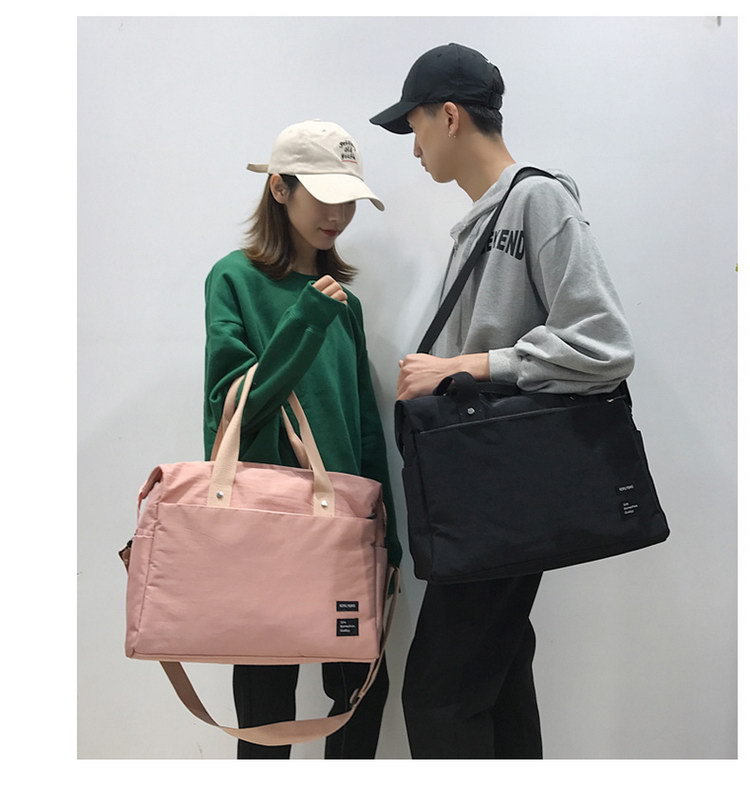 Women's Streetwear Solid Color Oxford Cloth Travel Bags display picture 1