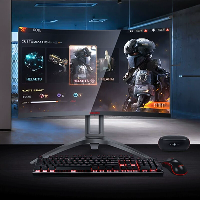 Монитор AOC AG323FCXE Loves Attack III для киберспорта, 31,5" изогнутый 1500R, HDR10