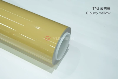 Auto Color Change Film film, PPF cross-border direct sales - tpu-yunchu-yellow-15215m