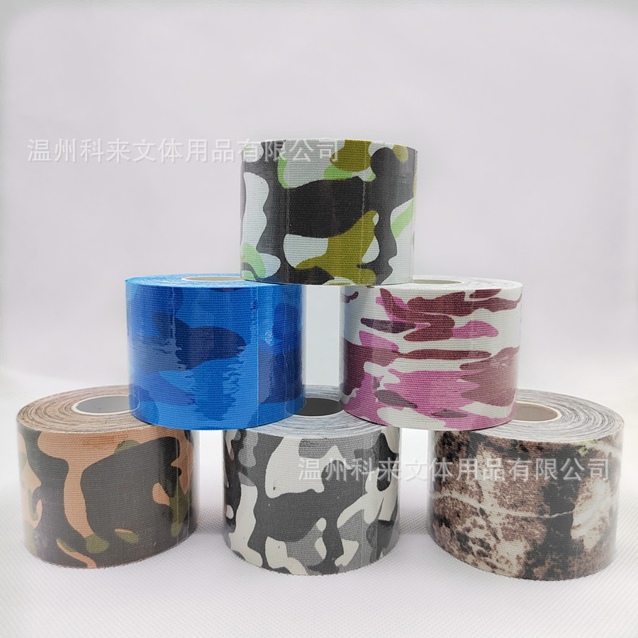 Factory direct muscle paste camouflage elastic cotton sports tape muscle effect patch ski face patch muscle patch bandage