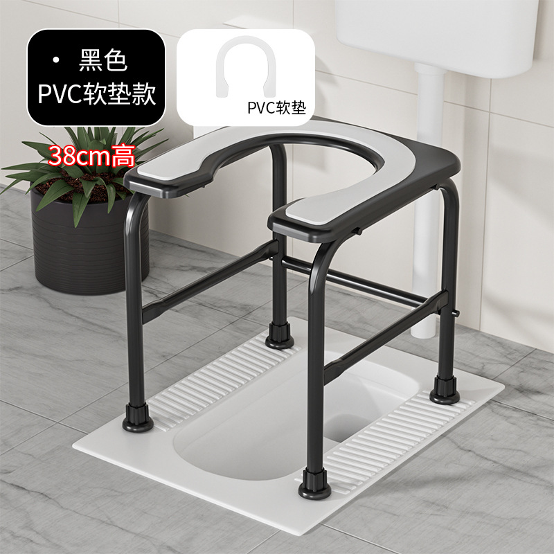 Silla de Inodoro Móvil de Plástico PP para Baño e Interior image 10