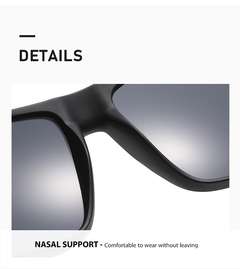 Premium Sonnenbrillen Polarisiert Fashion Herren Sonnenbrille UV-Schutz Verspiegelt Farbeffekt Autofahrt Sonnenbrille