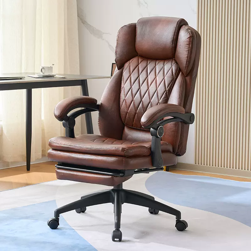 老板椅舒适久坐可躺椅午睡办公室高端办公椅