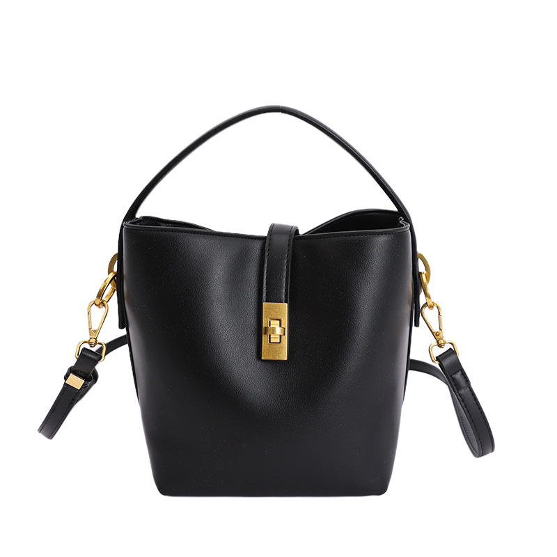 2025 nuevo invierno de alta calidad sensación de gran capacidad bolso de mano de moda de hombro de mujer bolso de cubo de viaje