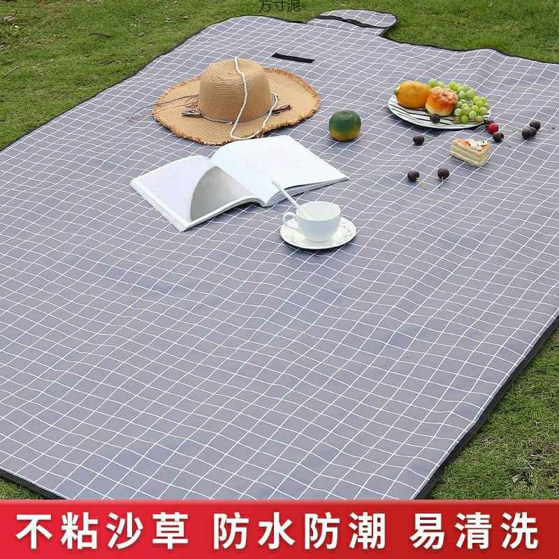 Outdoor mat picnic mat picnic cloth portable lawn pad camping mat beach picnic camp pad one piece wholesale