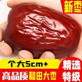 25年新货新疆红枣和田大枣特产大红枣子礼盒年货果干软糯香甜