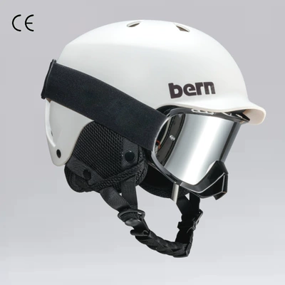 Motorcycle Safety Supplies – Double Board Ski Equipment Ski - matt-white-silver-mirror-s-53-56cm-available-for-10-year-old-children