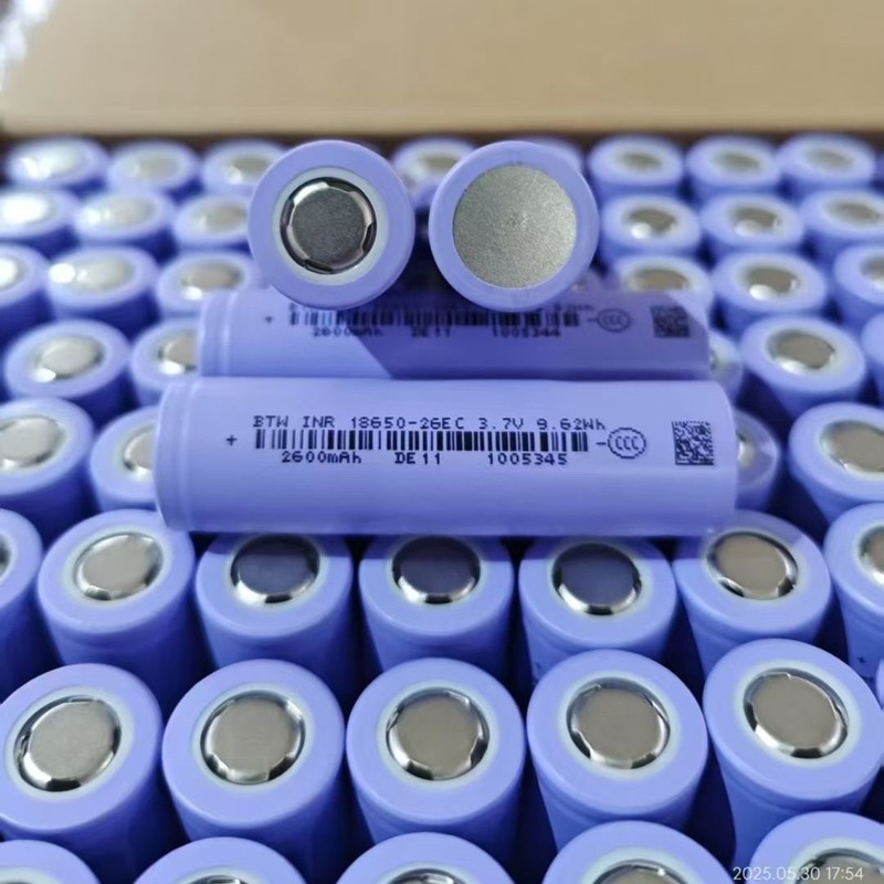 巴特威18650锂电池2600mAh动力5C 电动车筋膜枪园林工具储能电源|undefined