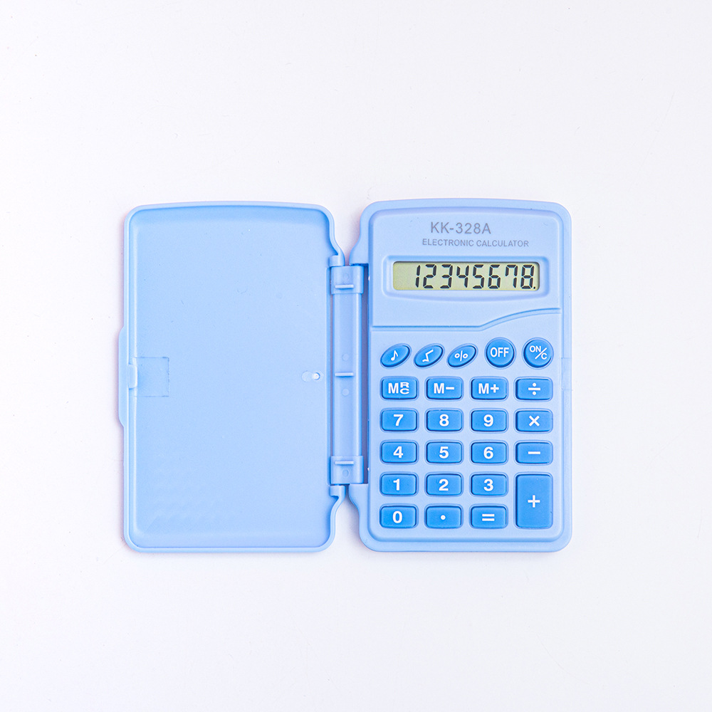 Mini macarón flip pequeña calculadora de color caramelo color alto valor de color portátil al por mayor fábrica directa