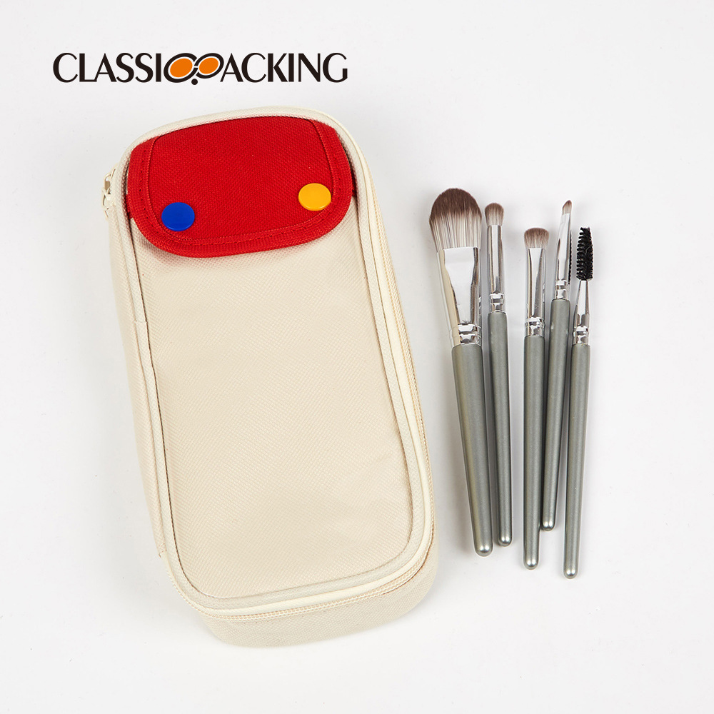 Estilo coreano simple bolsa de papelería de gran capacidad bolsa de lápiz de múltiples capas caja de papelería linda bolsa de papelería se puede imprimir logo