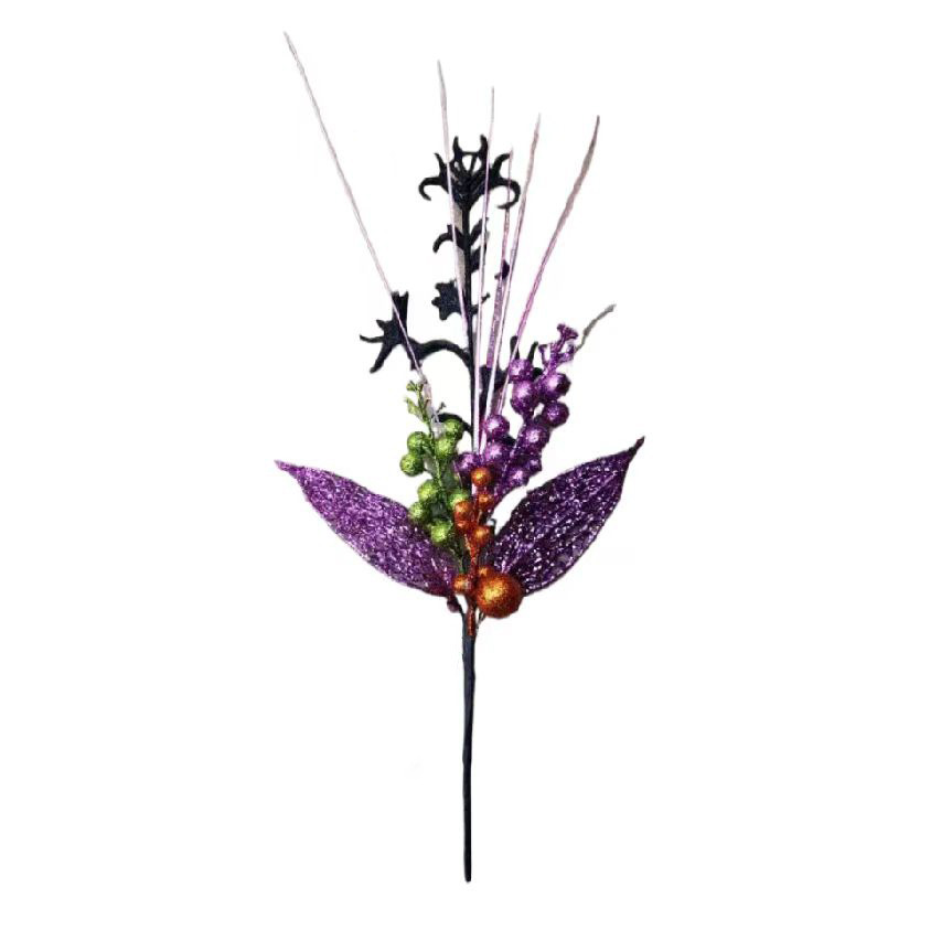 Accesorios de Arreglo Floral de Bayas para Halloween de Plástico Decorativo para Halloween