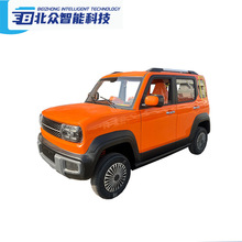 电动四轮车新能源家用成年人女士老年代步接送孩子电瓶轿车老头乐