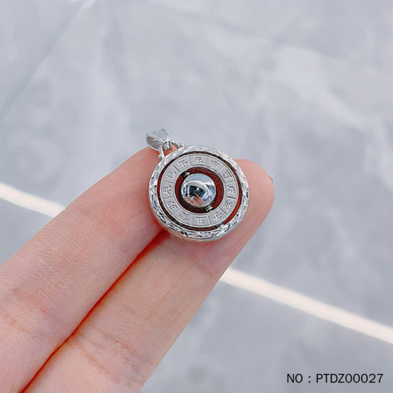 十二地支平安扣吊坠