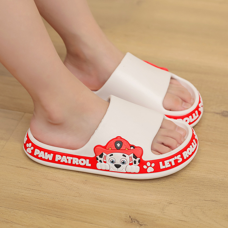 [Special Clearance] Paw Patrol Children's Slippers Non-Slip Cute Cartoon Baby Indoor Home Soft-Soled Beach Shoes
