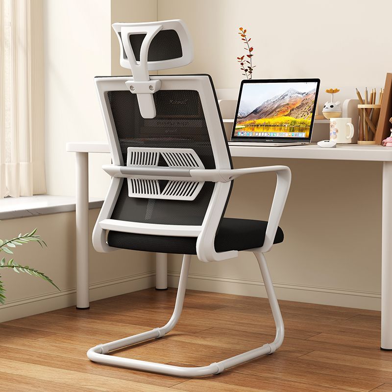 Office Chair Comfortable Home Computer Chair Ergonomic Backrest Chair Sedentary Staff Chair Bow Office Seat