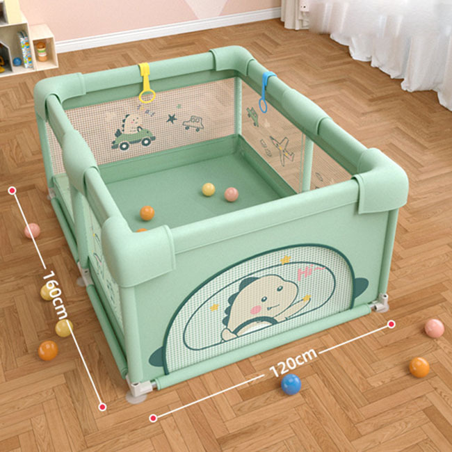 Valla de Juego para Niños, Barrera Protectora de Tela Anticolisión para Gateo en Interiores, Barrera Protectora para Bebés en el Hogar
