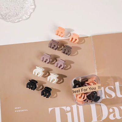 前髪のヘアピンの女性の小さいサイズのクリップの前の額の砕いたヘアピンの王女の頭のシンプルな気質の髪飾りのサメのクリップ
