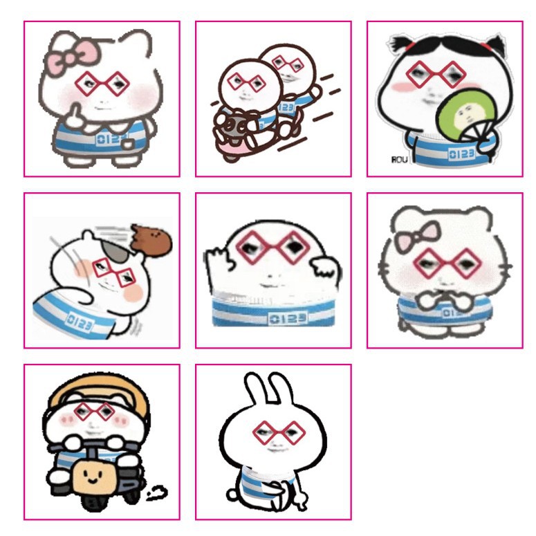 Xiaoyu K는 한 롤에 약 500개의 스티커가 있습니다.