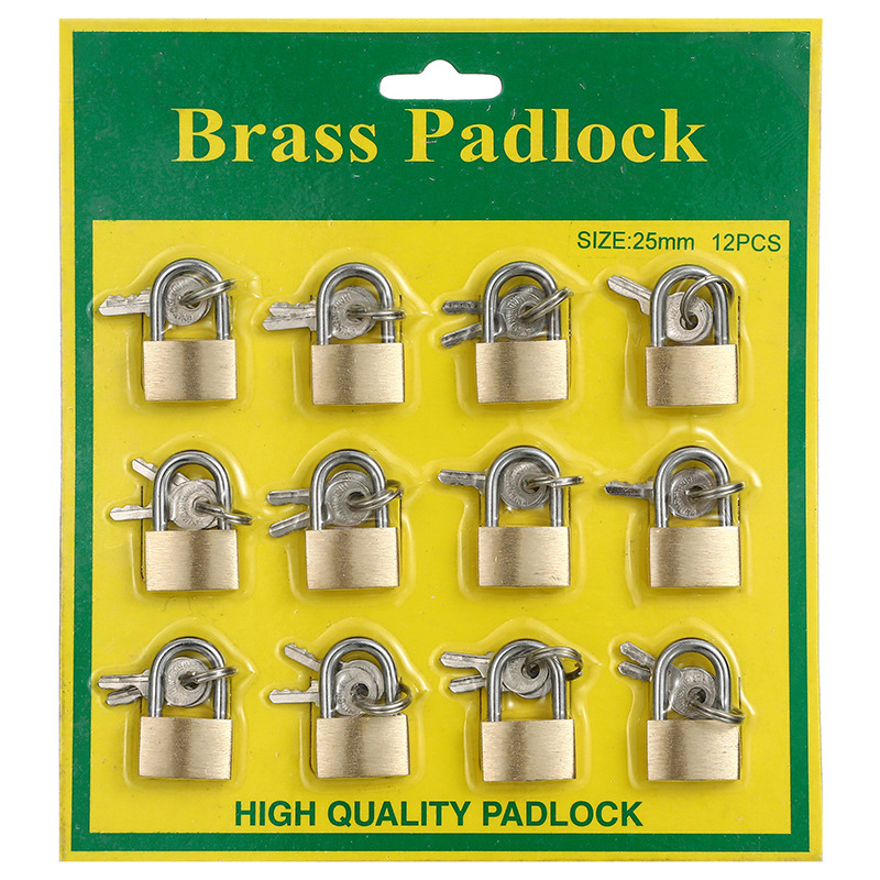 Comercio exterior Amazon tarjeta spot transfronteriza pequeña cerradura de cobre cerradura delgada cerradura de cobre pequeño candado caja eléctrica candado