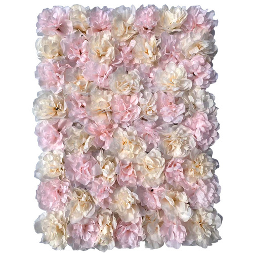 Simulated Flower Wall Background Decoration Wedding 3D Flower Wall Artificial Flowers Daffodil Hydrangea Window Flowers Bulk Wholesale