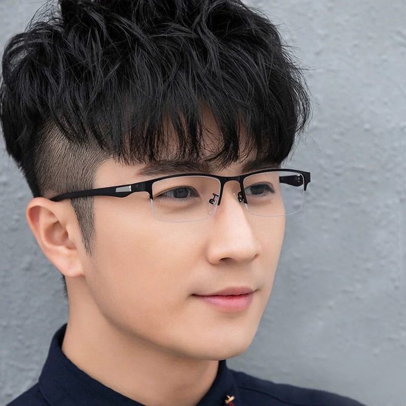 Antiguo gafas antiluz azul para hombres gafas ultraligeras de alta definición negocios de mediana edad leer gafas de luz viejas