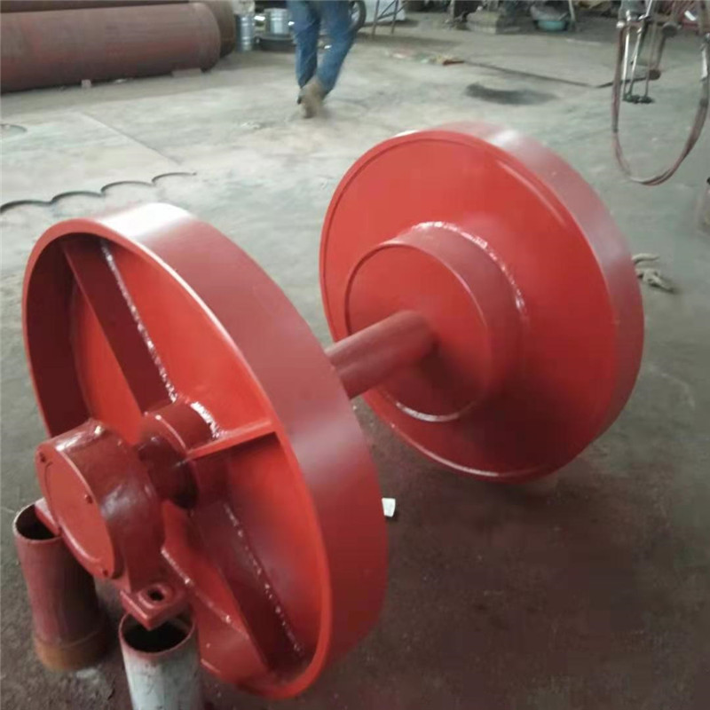 输送机压带轮 皮带橡胶压带轮 大倾角输送带压带轮输送机全套配件