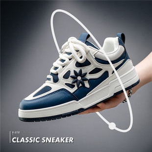 2024 summer and autumn new men's shoes Korean fashion bread shoes men's casual shoes wholesale student shoes a generation of hair