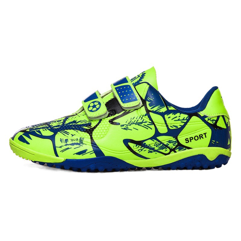 Factory Direct sales popular football shoes Velcro plus size children's men's and women's long nail broken nail primary and secondary school competition training shoes