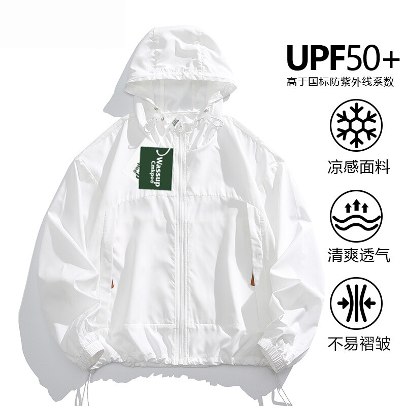 Quick-Drying Ice Silk Sun Protection Clothing for Women in Summer, Ultra-Thin Breathable Anti-Uv Sun Protection Jacket, Casual Sun Protection Jacket