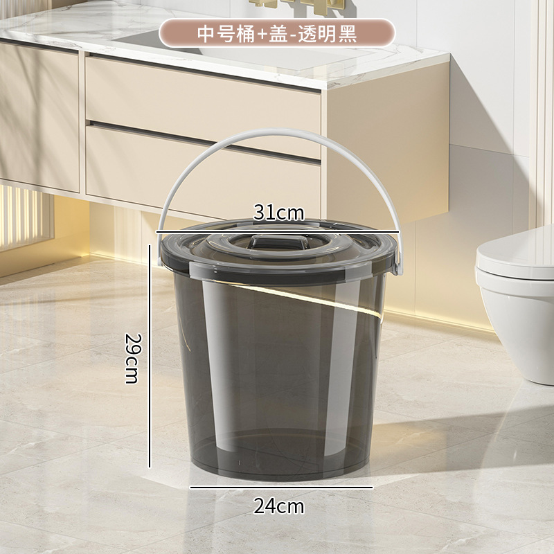 투명 블랙 [두꺼운 * 중간 배럴] 뚜껑