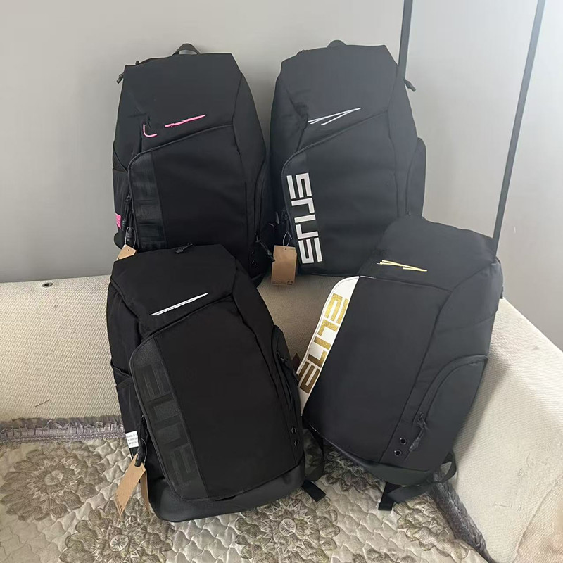 Cross-Border Fashion Simple Men's Backpack Large Capacity Outdoor Sports Basketball Bag College Student School Bag Travel Bag