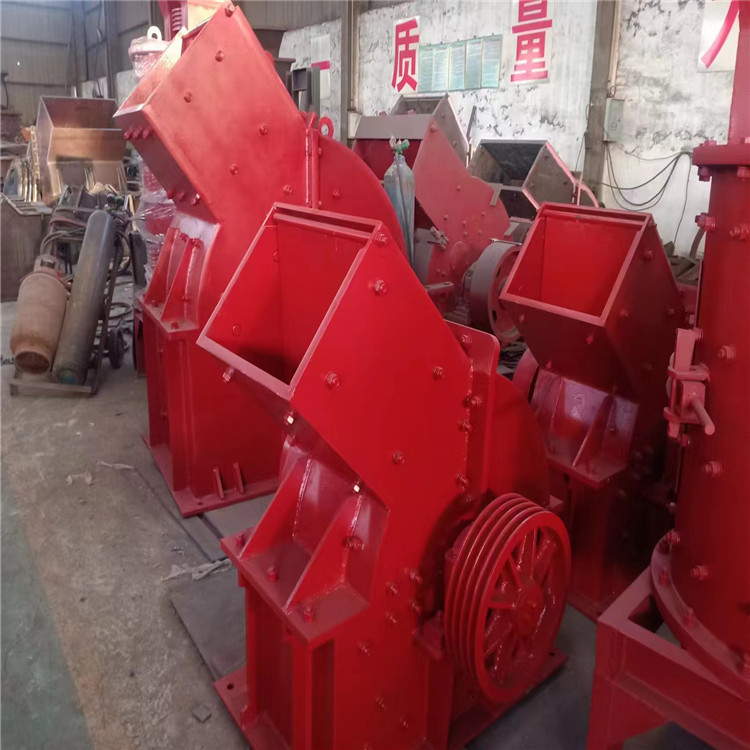 混凝土块水泥块锤式破碎机 建筑垃圾破碎设备 煤矸石煤炭重型锤破