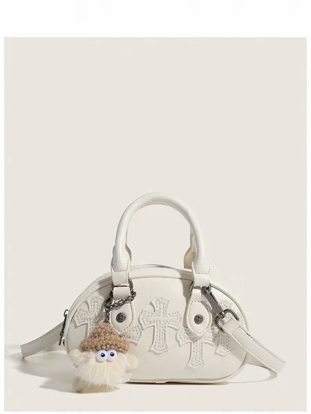 Bowling Bag Niche Design Handbag High-End Mini Bag 2026 New Trendy Single Shoulder Crossbody Small Bag for Women