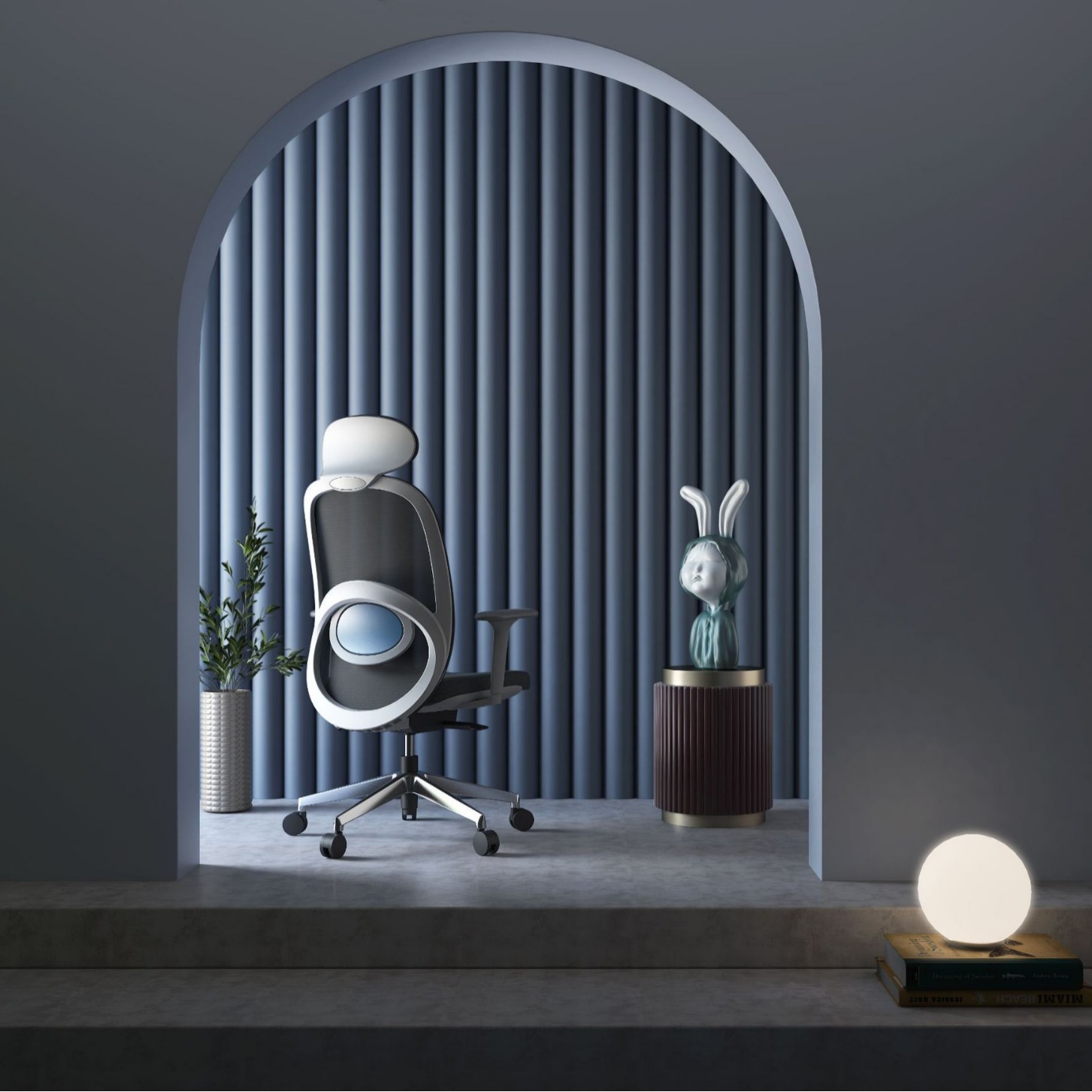 silla ergonómica, silla de oficina confortable, asiento de respaldo para el estudio de computadora de deportes electrónicos domésticos