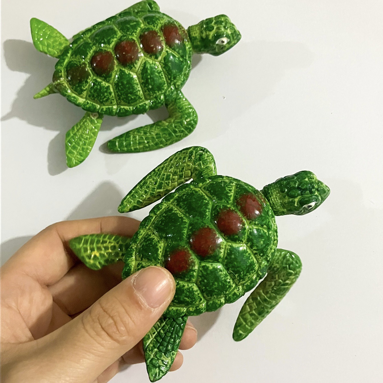 Transfronterizo lindo simulación tortuga forma de refrigerador adhesivo móvil pintado adhesivo de refrigerador decoración doméstica productos diarios