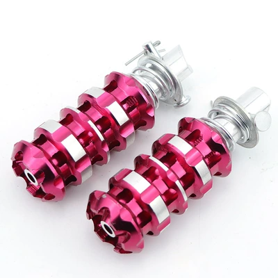 Motorcycle pedals, Round Hollow Front and Rear