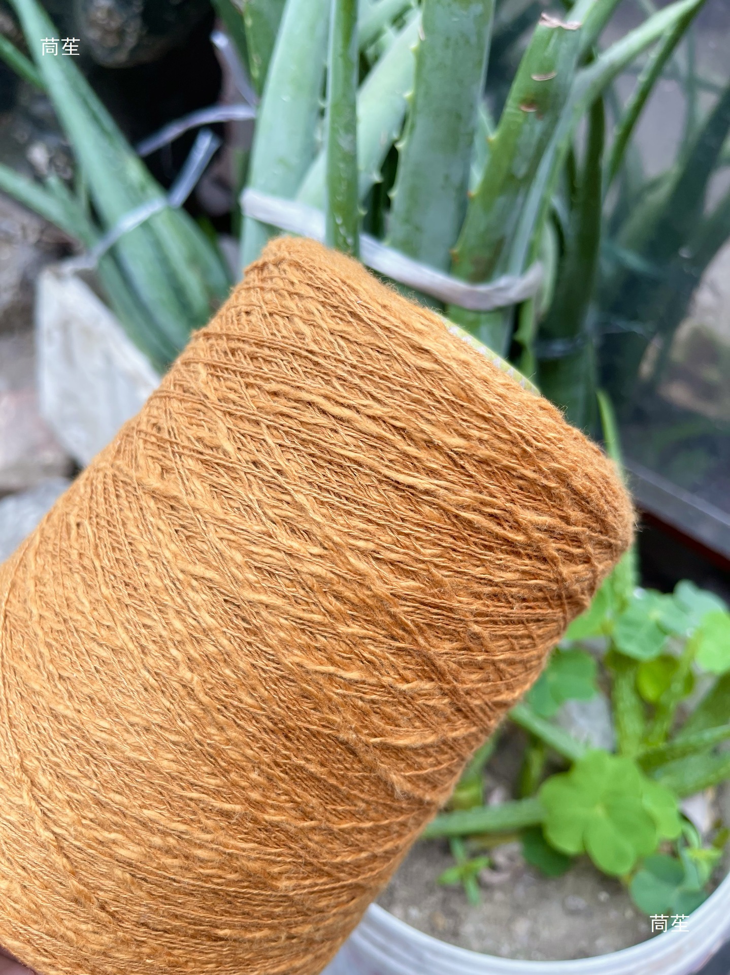 亚麻棉大肚纱 竹节棉 特色手编毛衣线  全季配线其他