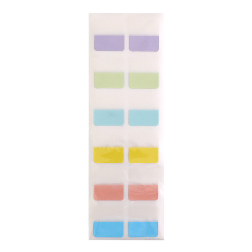 Creative bookmark sticker strip mark Morandi index sticker quality writeable post-it note paging label stationery