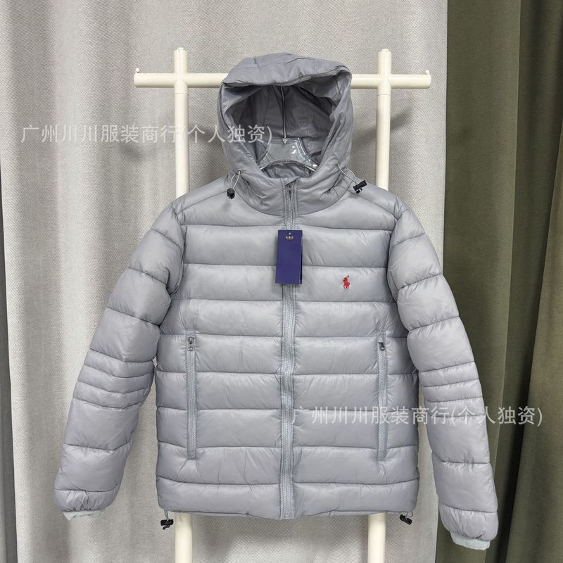 跨境专供战马棉服连帽RL刺绣小标通勤外套冬季2025新款棉袄男女款|undefined