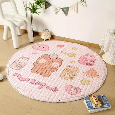 outdoor soft mat, Avtomobil döşəmə paspasları - little-bear-milk-15cm-diameter