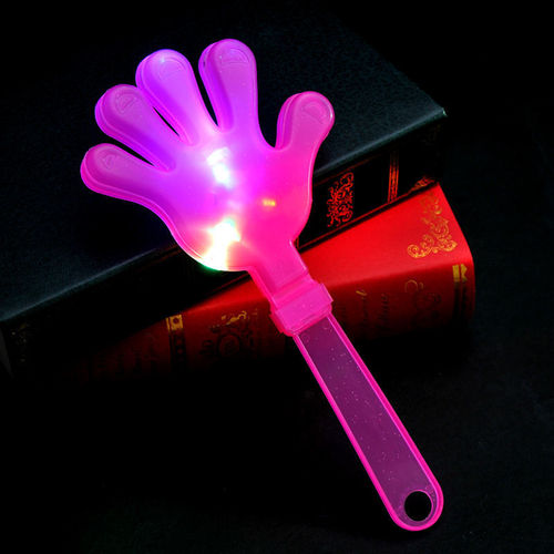 28cm applause clapping device palm clapping wholesale party toys bar party hand clapping props luminous clapping hands