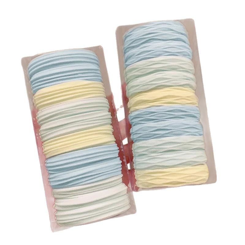 Cuerdas de cabello de dopamina para mujeres sin costuras, cuerdas de cabeza de alta elasticidad, anillo de cabello de correa simple y duradero, adorable tocado de niña