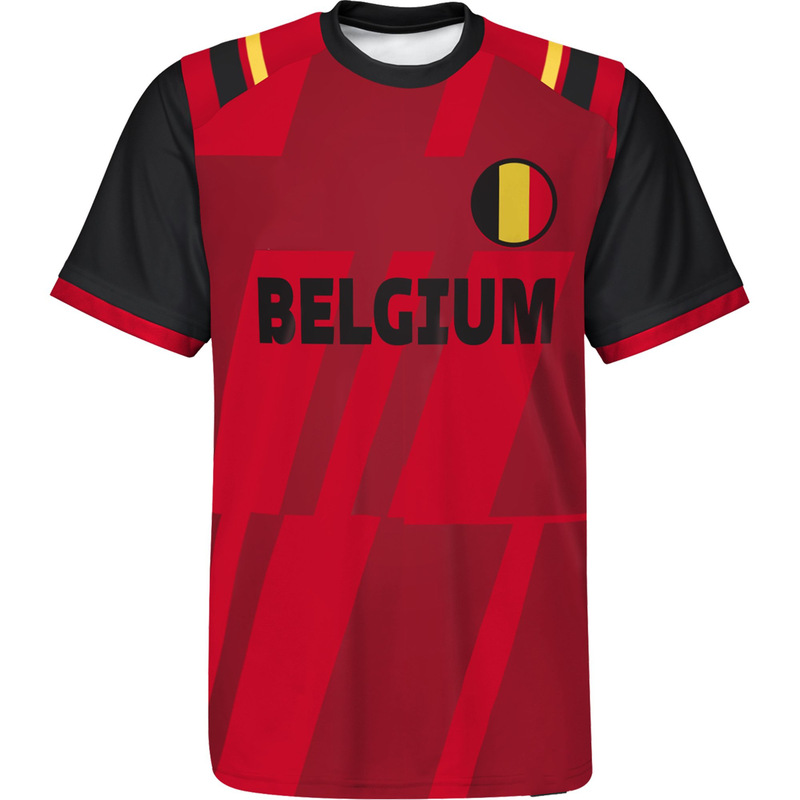 [Polyester cotton pull frame] 2022 World Cup men and women couple National Team Brazil Germany team uniform top T-shirt