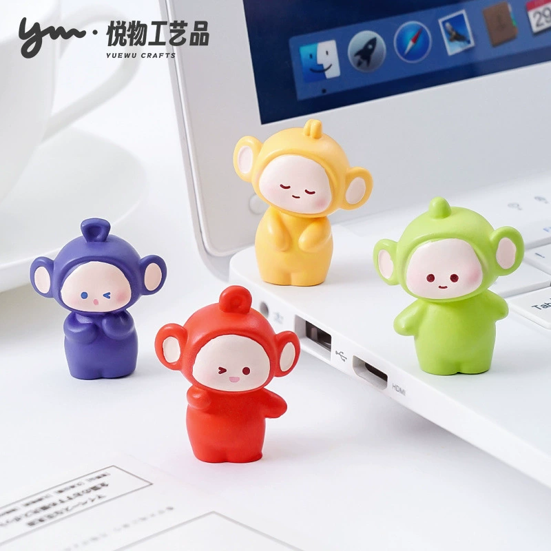 Милая четырехцветная детская милая кукла, украшение «сделай сам», слепая коробка, сумка, аксессуары, мини-автомобиль, настольные маленькие украшения